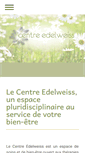Mobile Screenshot of centre-edelweiss-crolles.com